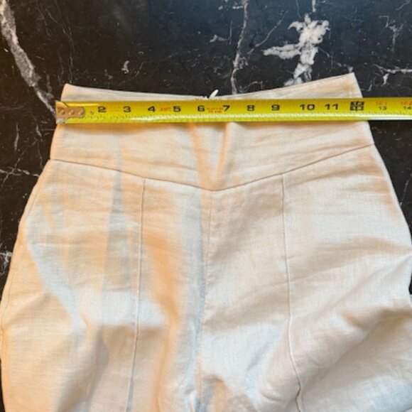 DISSH Aisle Pearl Linen Wide Leg Pant, Size US 4 - Picture 8 of 8